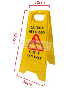 Biển báo sàn ướt chữ A