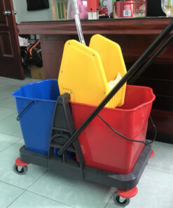 Xe Vắt Lau Nhà 60 Lít Khung Nhựa Nhập Khẩu