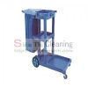Xe đẩy dọn phòng khách sạn 3 tầng chữ L