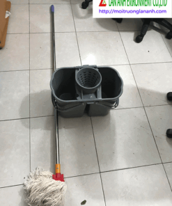 Bộ xô vắt đôi cây lau nhà nhập khẩu