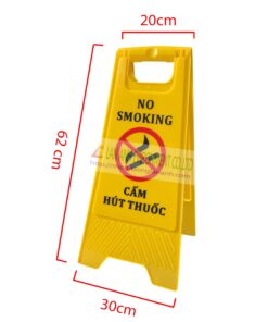Biển báo cấm hút thuốc chữ A