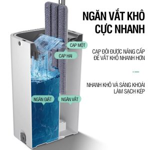 Bộ Lau Nhà Tự Vắt