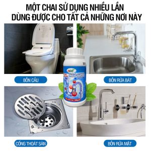 Bột Thông Tắc Bồn Cầu